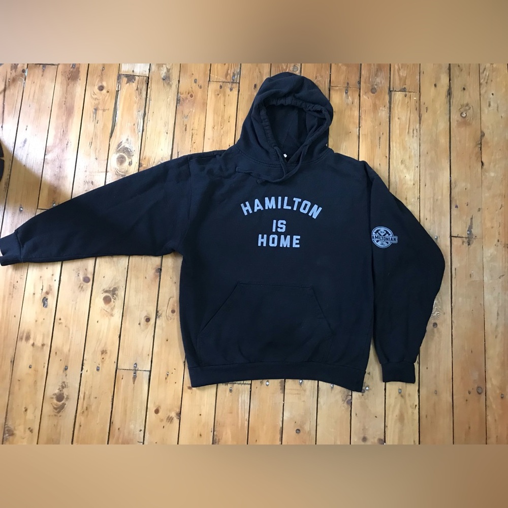 Hamilton is Home Black Hoodie